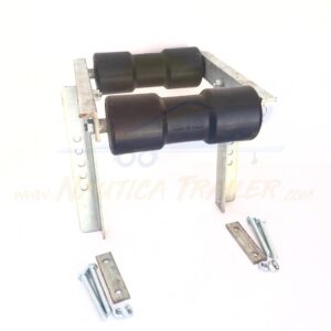KIT RULLI BASCULANTE 200x75 NERO