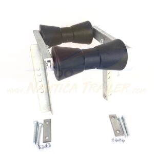 KIT RULLI BASCULANTE 200x95 NERO