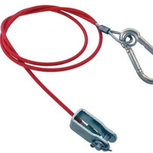 FUNE DI SICUREZZA CON FORCELLA Ø mm. 3 - L=mm. 1000
