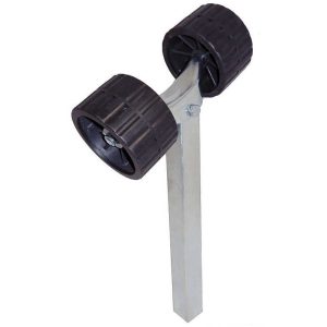 KIT RULLI LATERALI BASCULANTI LARGO 120x75 NERO 30x30