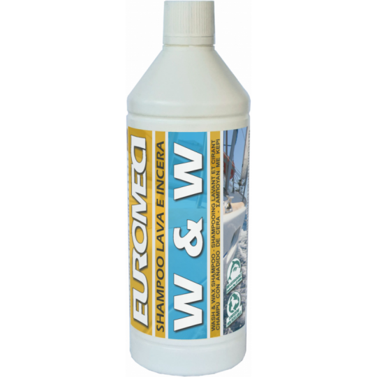 DETERGENTE E CERA EUROMECI W&W SHAMPOO