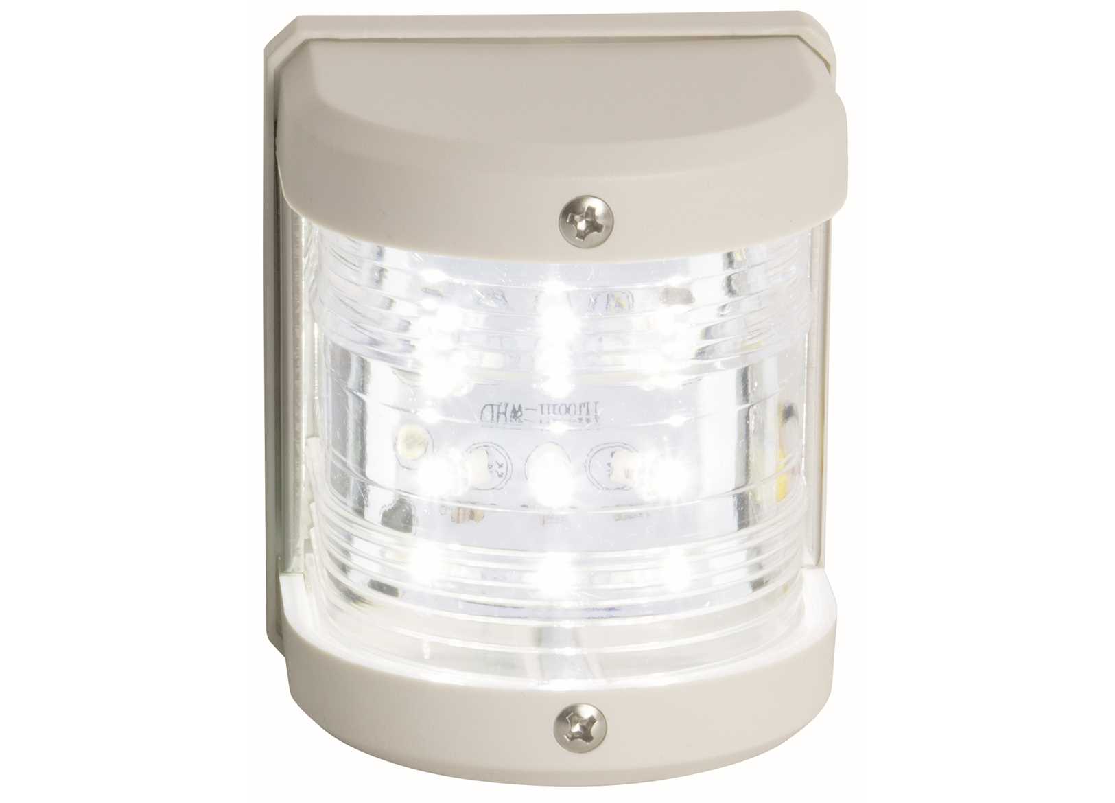 FANALE DI VIA LED MIDI BIANCO - PRUA BIANCA 225°
