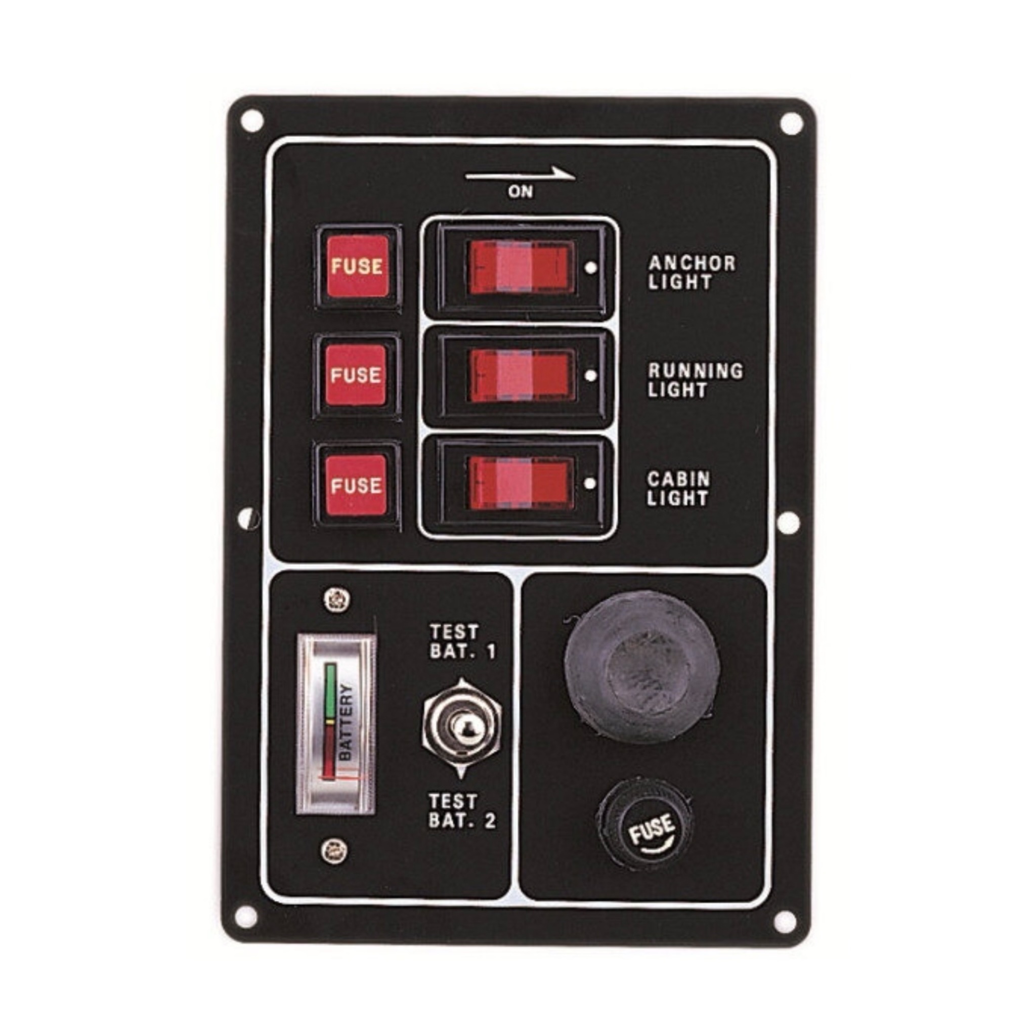 PANNELLO BATTERIA INTERRUTTORI